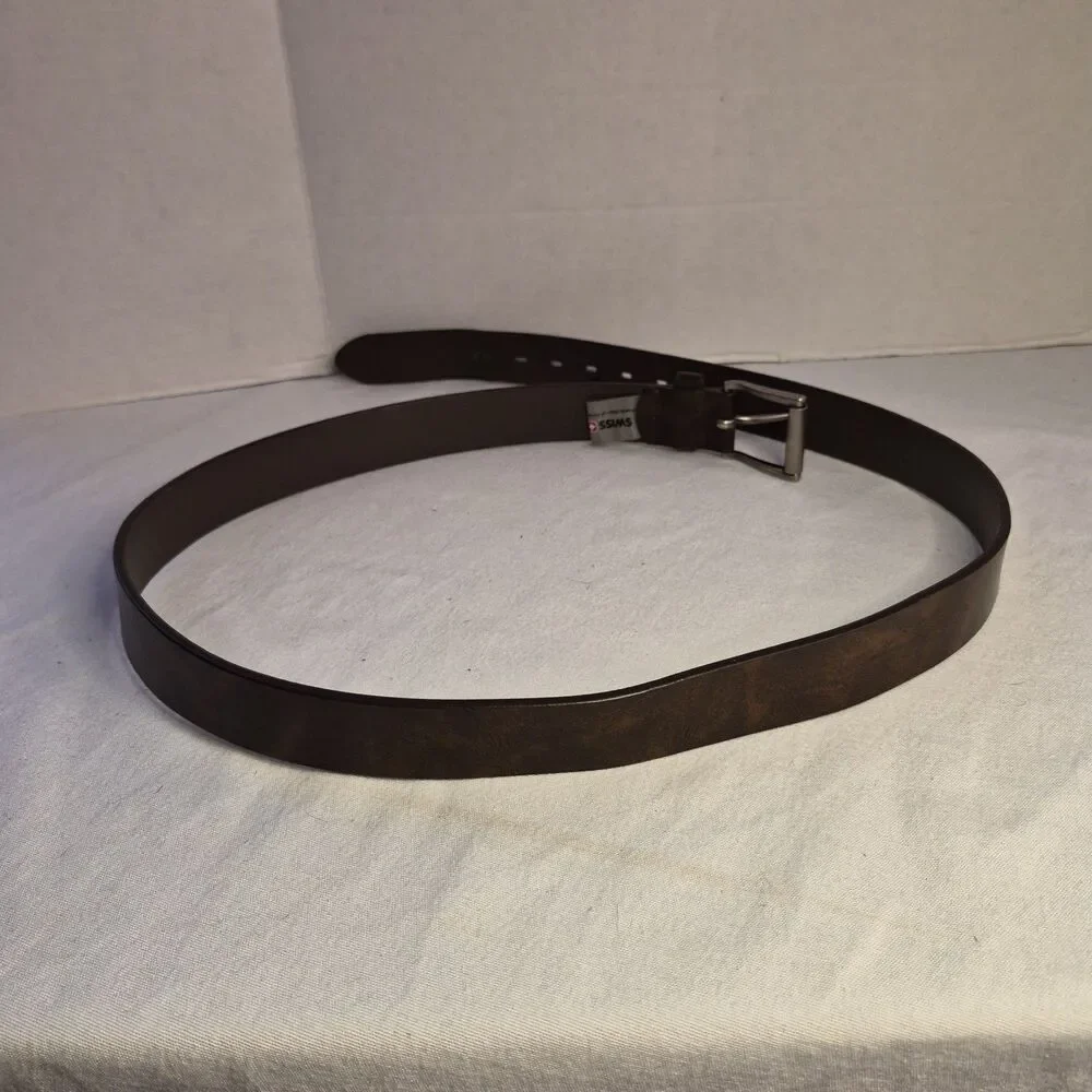 Swiss Gear Men's Bonded Leather Belt Size XXL (44-48) Brown SGT319.70